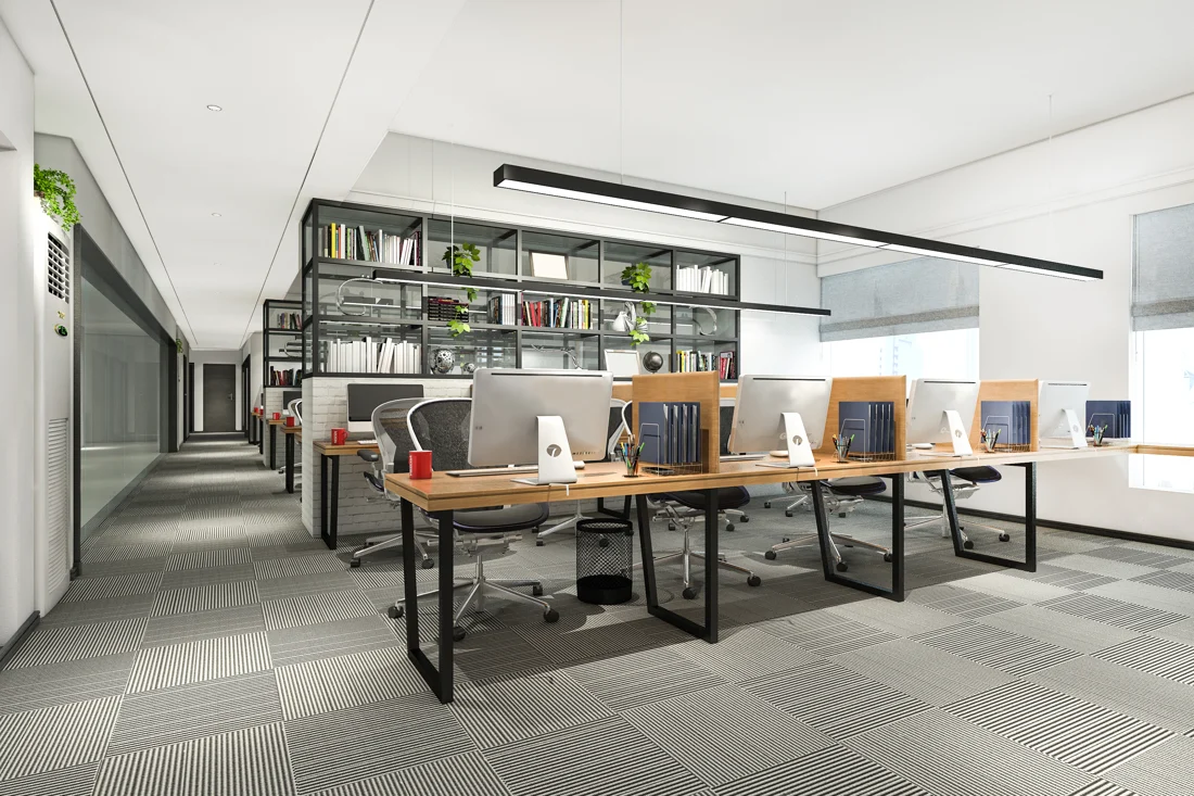 Office workspaces